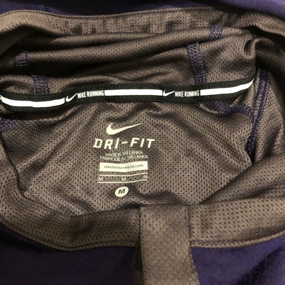 EUC Nike Dri Fit Running Pull Over Sz M - Picture 5 of 6